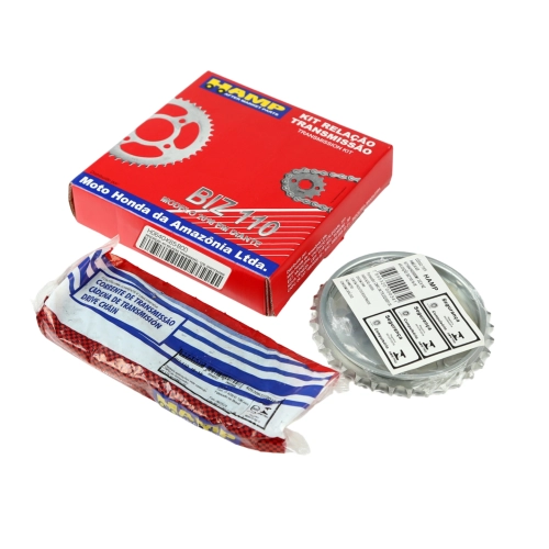 Kit Relação Biz 110i 2016 A 2024 Honda Hamp Original