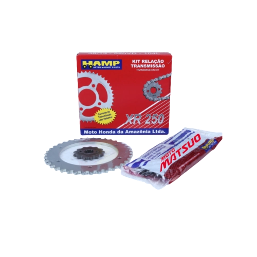 Kit Relacao Xr 250 Tornado Honda Hamp Original