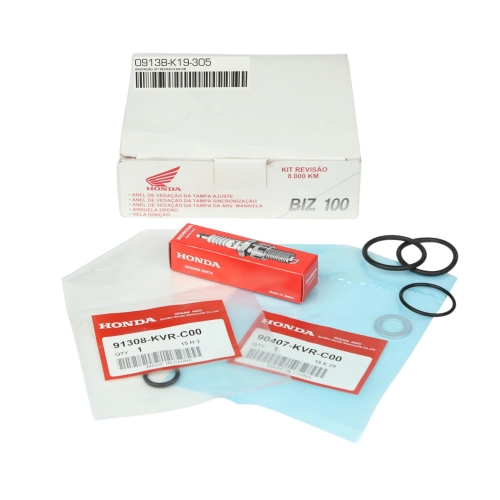 Kit Revisao 8.000 Km Biz 100 2013 A 2015 Original Honda