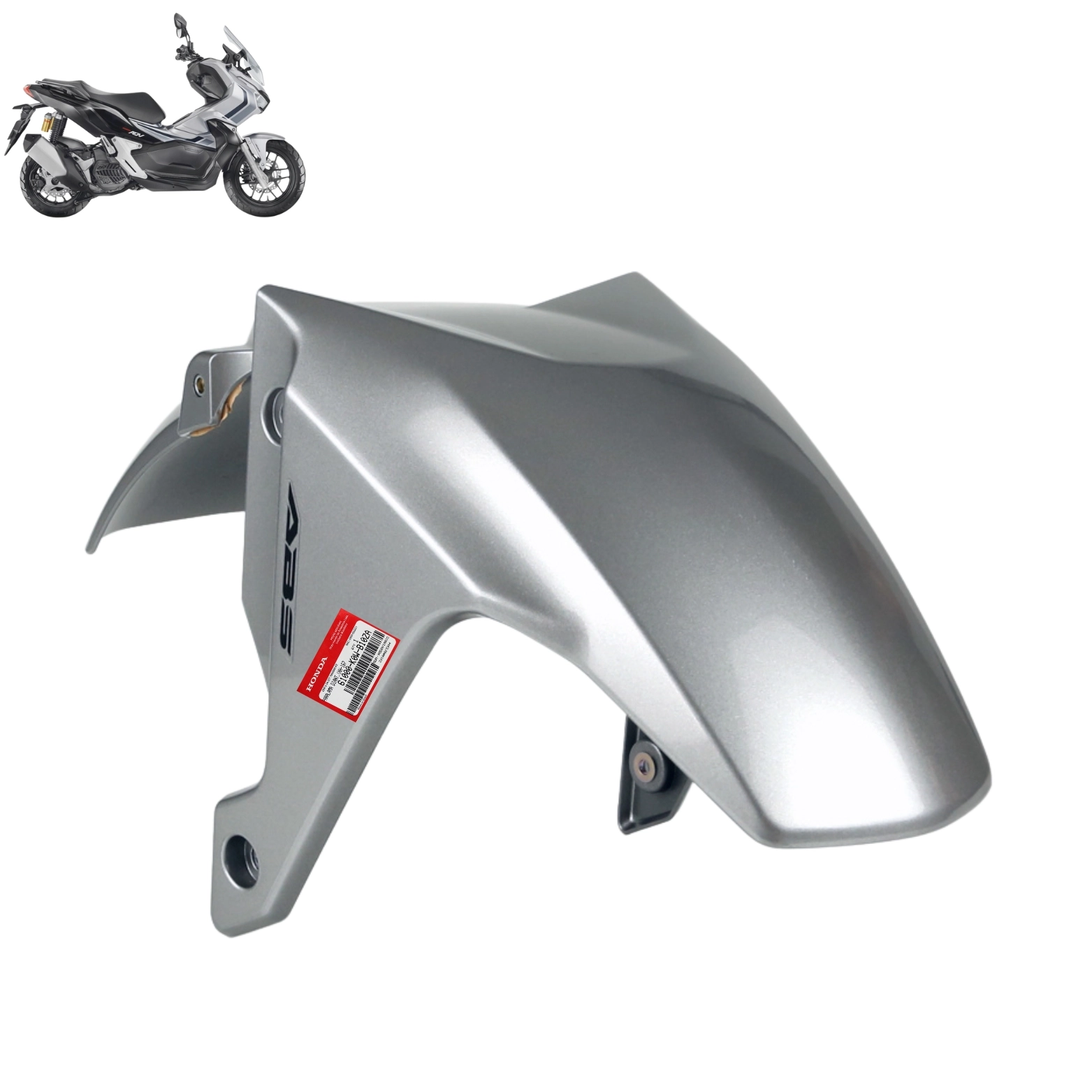 Paralama Dianteiro Adv 150 2023 Prata Original Honda