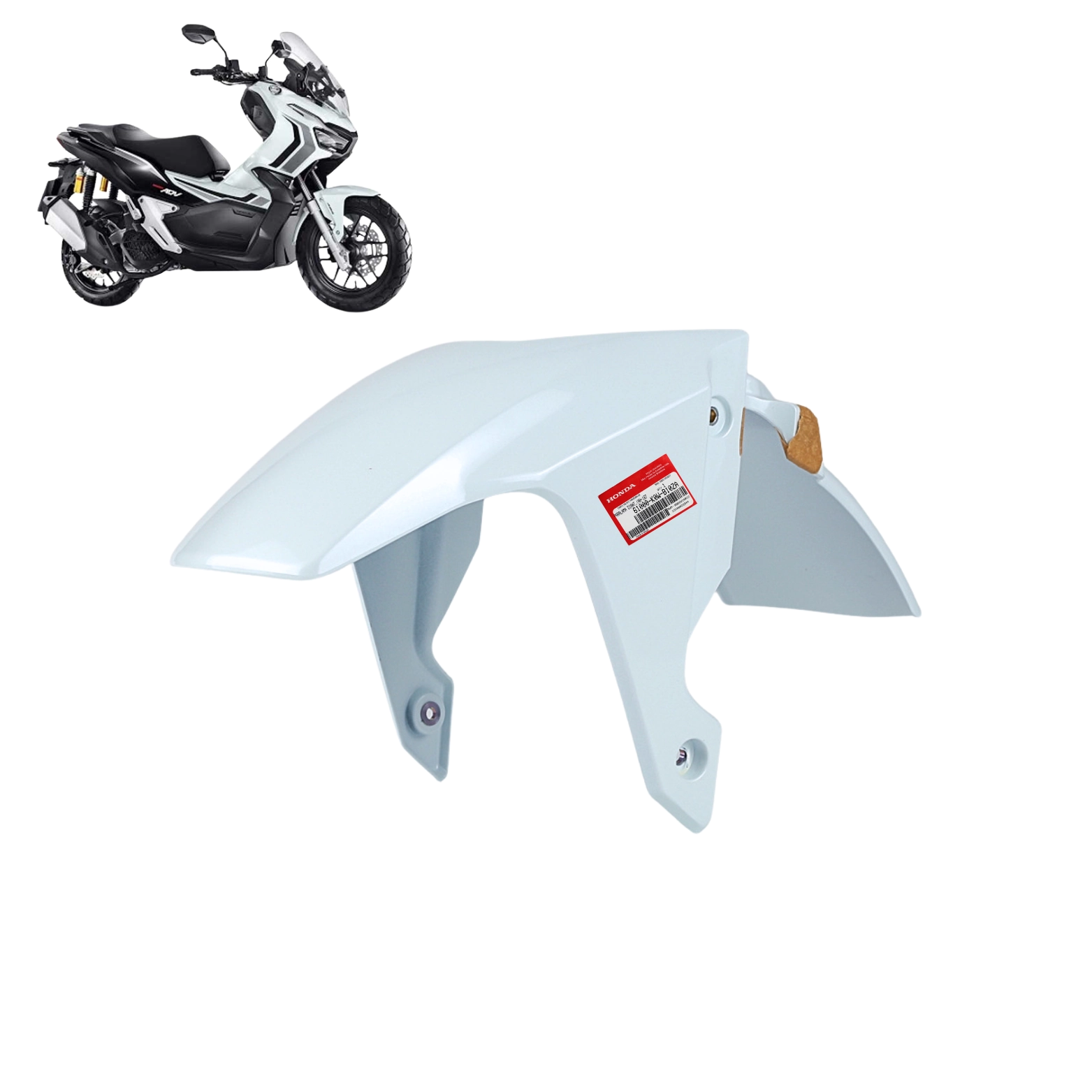 Paralama Dianteiro Adv150 2021 2022 Branco Original Honda