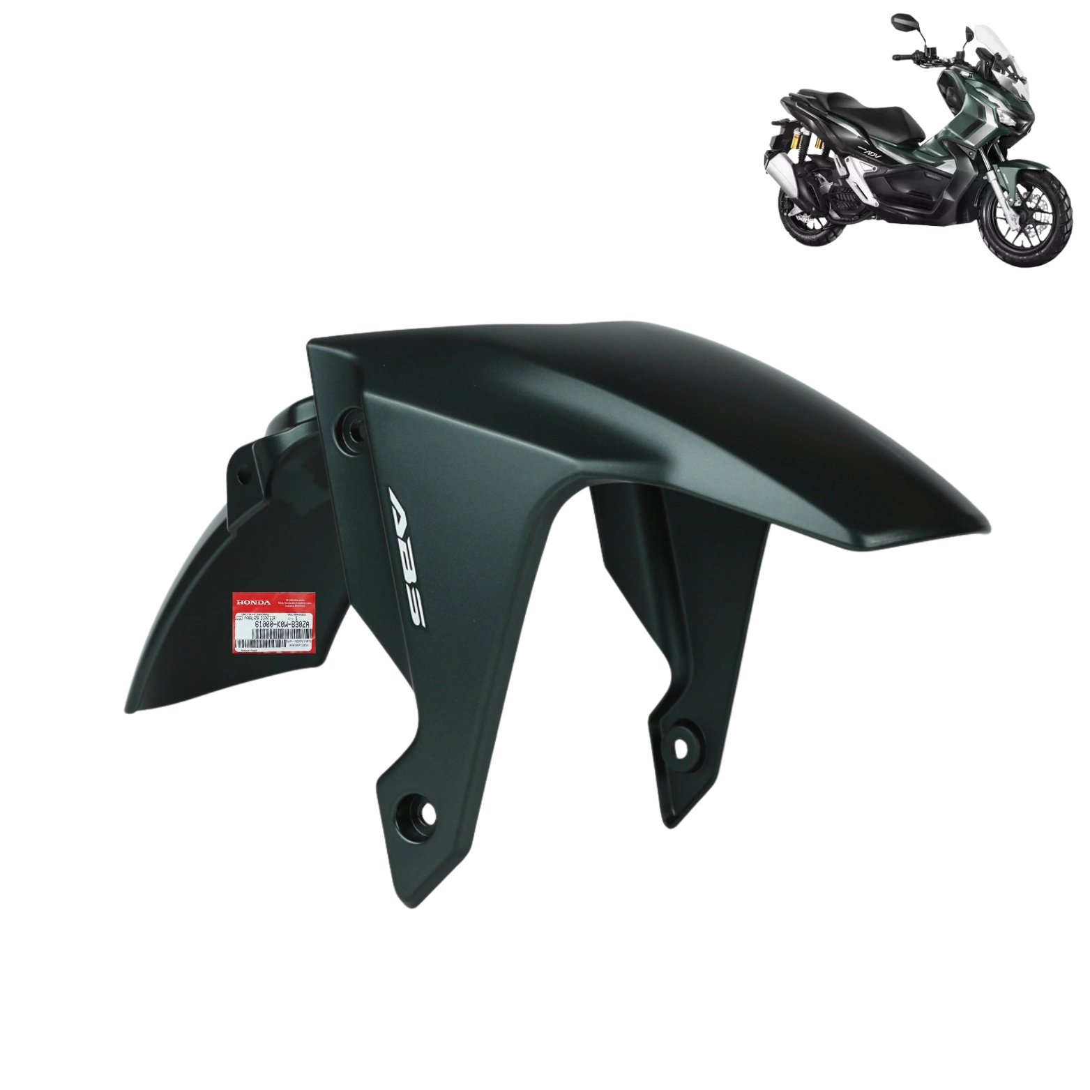 Paralama Dianteiro Adv150 2024 Verde Original Honda