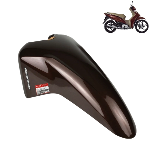 Paralama Dianteiro Biz 125 2021 Marrom Original Honda