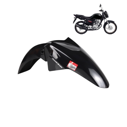 Paralama Dianteiro Cg 160 Start 2018 Preto Original Honda