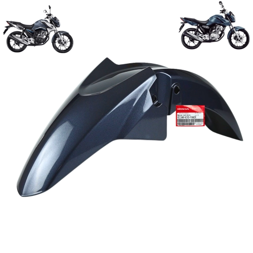 Paralama Dianteiro Cg Titan 160 2023 Cg Fan 160 2024 Cinza Original Honda