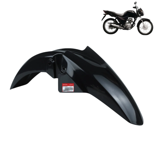 Paralama Dianteiro Fan 125 2014 A 2018 Preto Original Honda Paralama Dianteiro Fan 125 2014 A 2018 Preto Original Honda