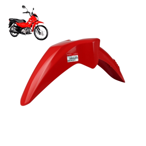 Paralama Dianteiro Pop100 2015 Pop 110i 2016 A 2026 Vermelho Original Honda