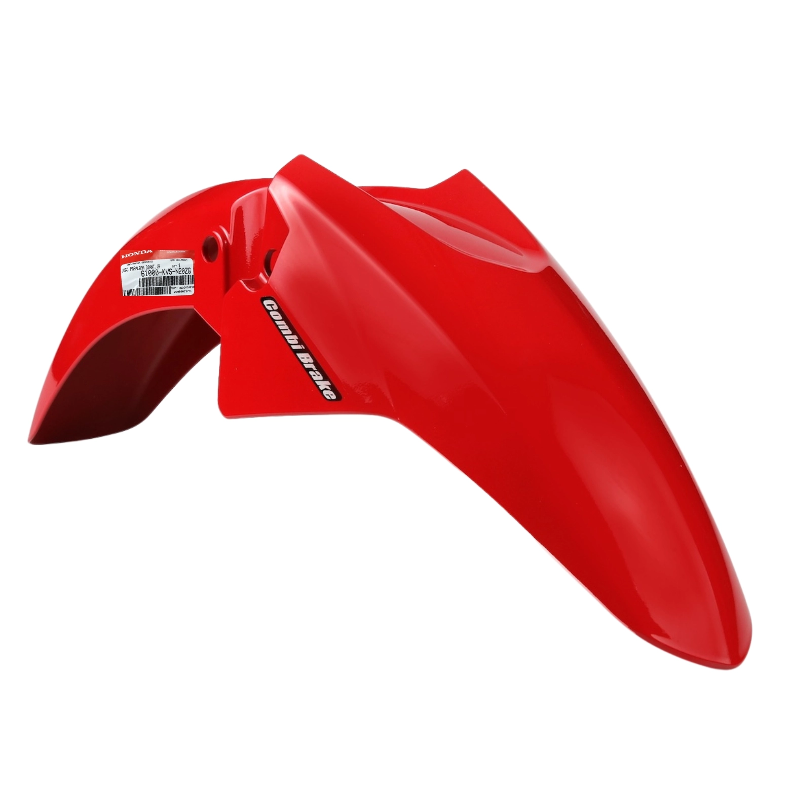 Paralama Dianteiro Titan Fan 160 2022 Vermelho Cbs Original Honda