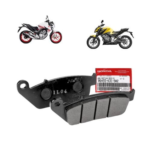 Pastilha Freio Dianteiro Cb 250f Cb 300f Abs Original