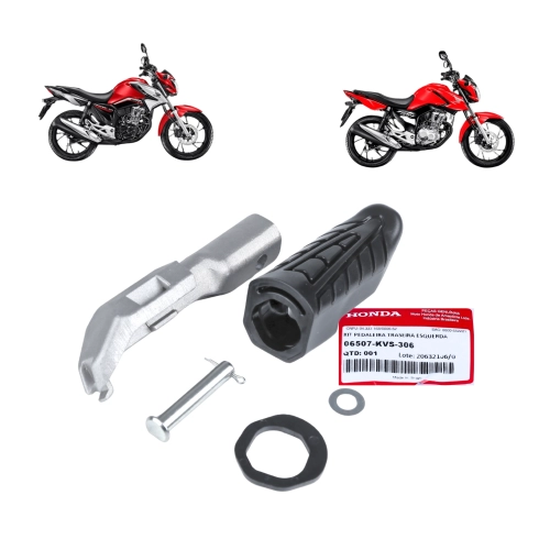 Pedaleira Traseira Esquerda Cg 160 2016 A 2024 Original