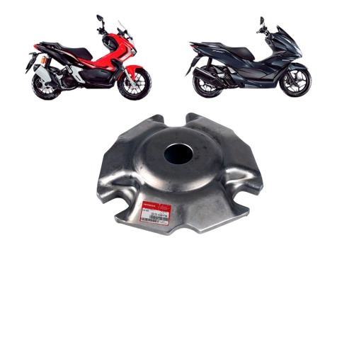 Placa Roletes Adv 150 2023 a 2024 Pcx 160 2023 a 2026 Original Honda Placa Roletes Adv 150 2023 a 2024 Pcx 160 2023 a 2026 Original Honda