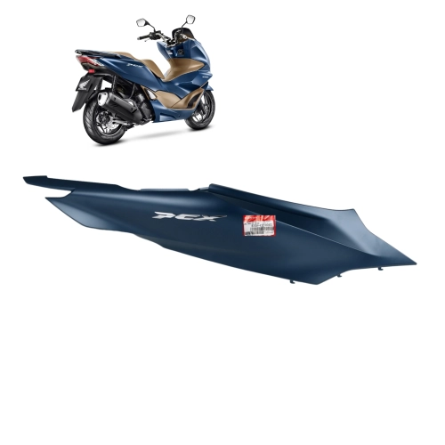 Rabeta Direita Pcx 160 Dlx 2023 2024 Azul Original Honda