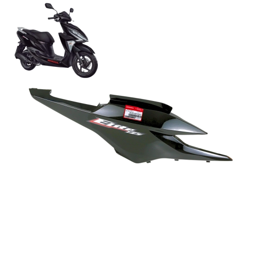 Rabeta Direita Preta Elite 125 2019 A 2021 Original Honda