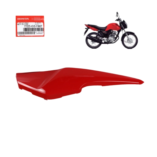 Rabeta Lado Esquerdo Vermelho Maceio CG Fan 160 2019 A 2021 Original Honda
