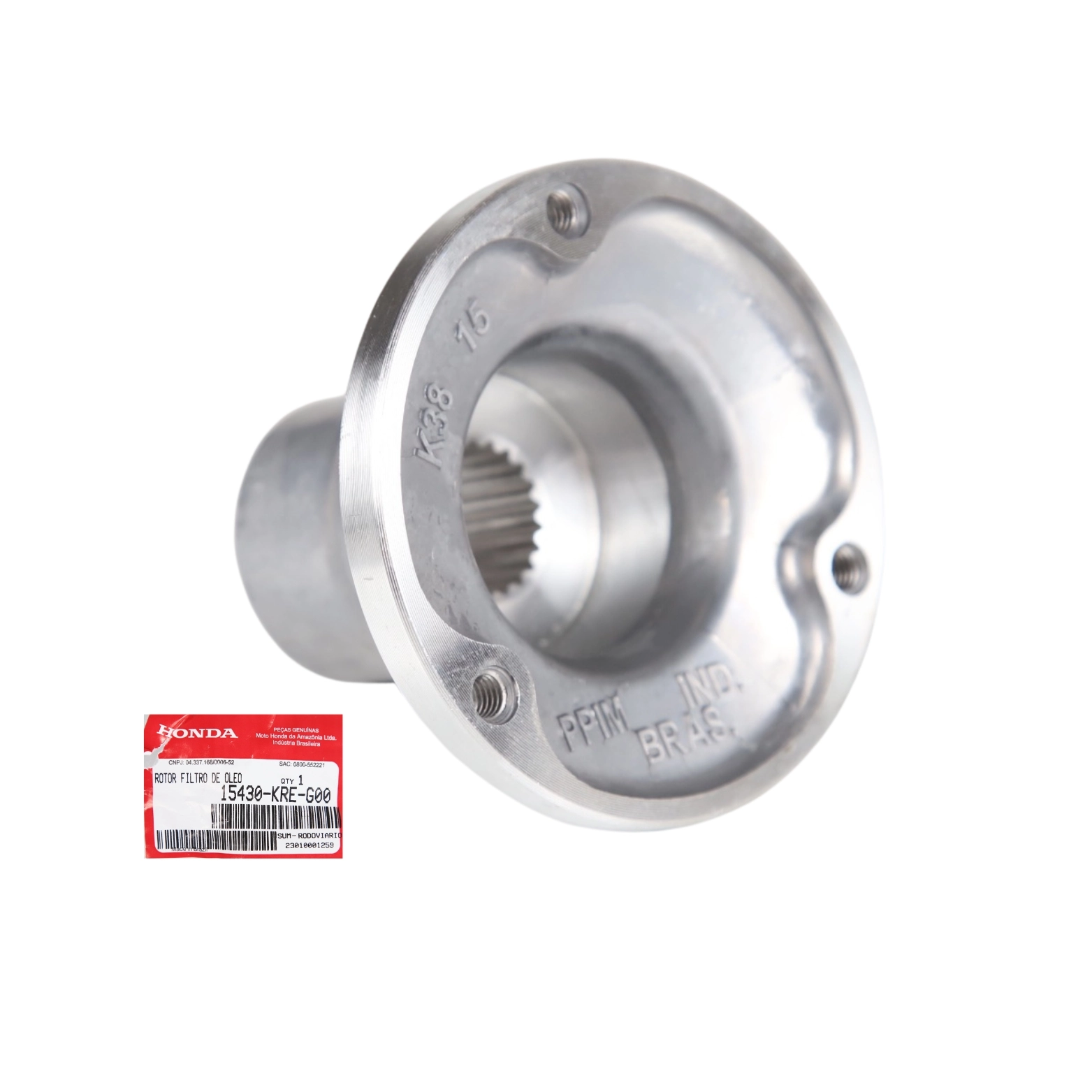 Rotor Filtro Oleo Nxr Bros 160 Cg 160 Xre 190 Original Honda