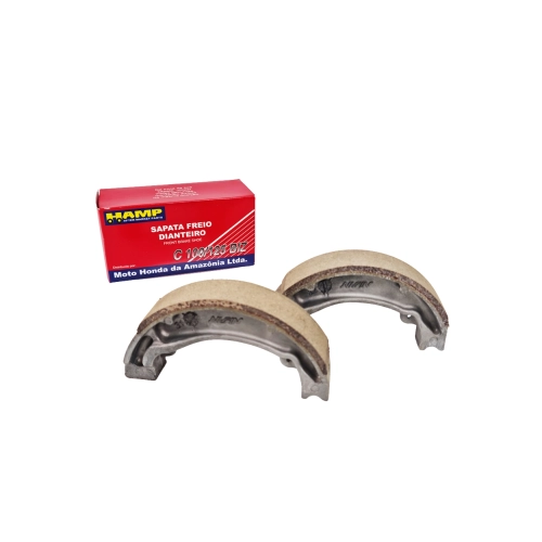 Sapata Freio Dianteiro Honda Biz 100 Biz 110 Biz 125 Par Hamp Original Honda