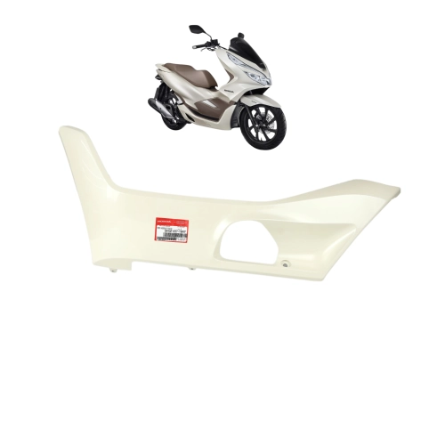 Tampa Lat Piso Esquerda Pcx 150 Dlx 19 Branco Creme Original Honda Tampa Lat Piso Esquerda Pcx 150 Dlx 19 Branco Creme Original Honda