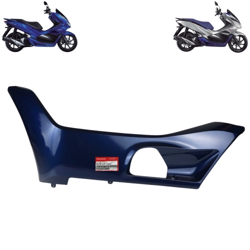 Tampa Lat Piso Esquerda Pcx 150 /sport 2020 A 2021 Azul Original Tampa Lat Piso Esquerda Pcx 150 /sport 2020 A 2021 Azul Original