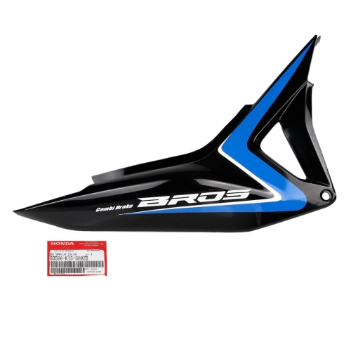 Tampa Lateral Direita Nxr Bros 160 Edd 20 A 21 Azul Original