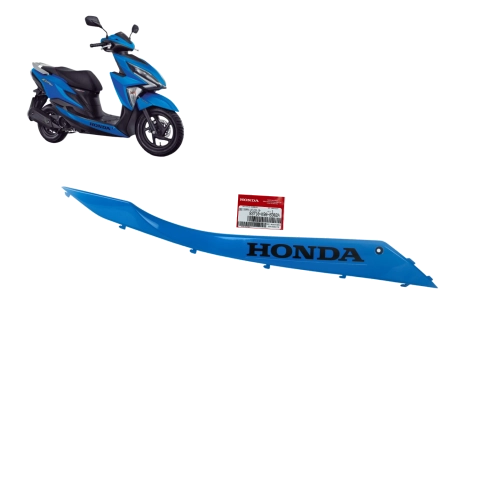 Tampa Lateral do Piso Direita Elite 125 2019 a 2021 Azul Tang Perolizado Original Honda Tampa Lateral do Piso Direita Elite 125 2019 a 2021 Azul Tang Perolizado Original Honda
