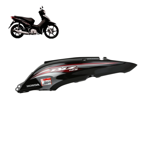 Tampa Lateral Esquerda Biz 125 EX 2016 Preta Original Honda Tampa Lateral Esquerda Biz 125 EX 2016 Preta Original Honda