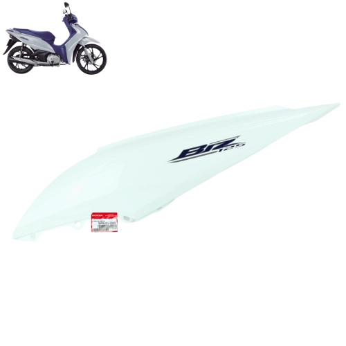 Tampa Lateral Lado Esquerdo Branca Biz 125 2022 2023 2024 Original Honda