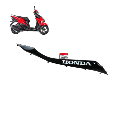 Tampa Lateral Piso Direita Elite 125 2022 a 2024 Preto Original Honda