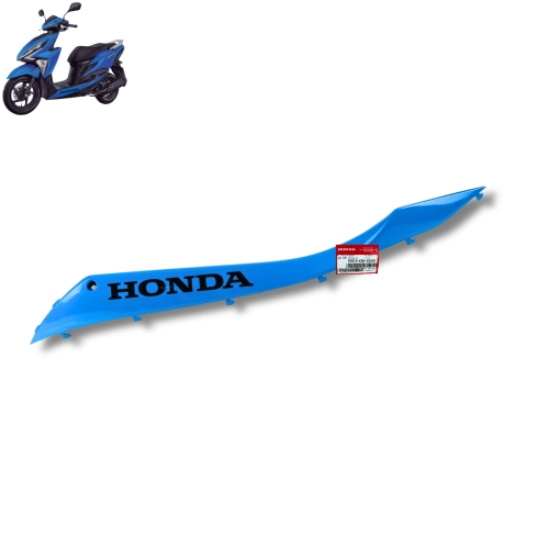 Tampa Lateral do Piso Lado Esquerdo Azul Tang Perolizado Elite 125 2019 A 2021 Original Honda