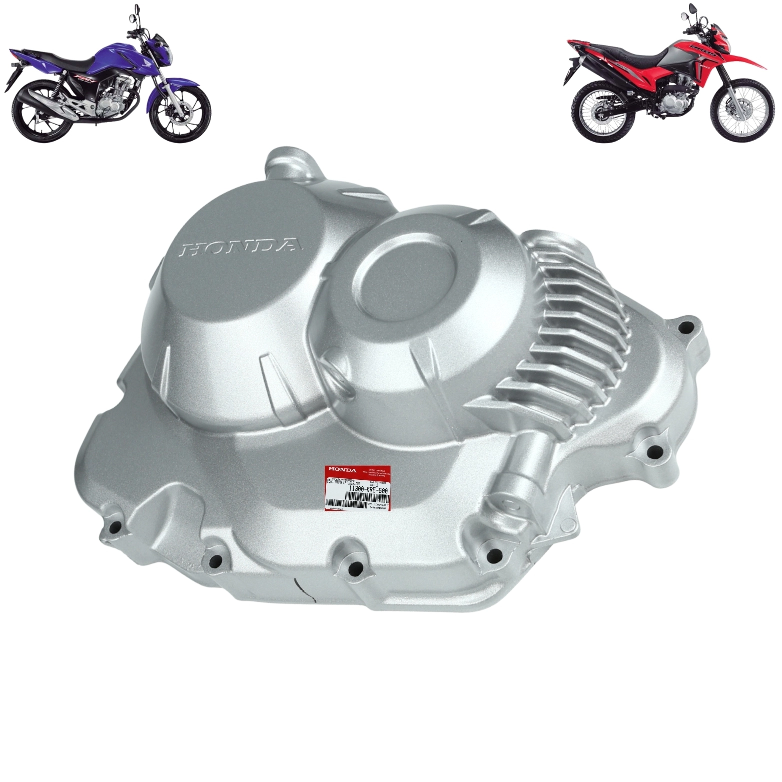 Tampa Motor Direita Cg Cargo Fan 160 Nxr Bros 160 Original Honda