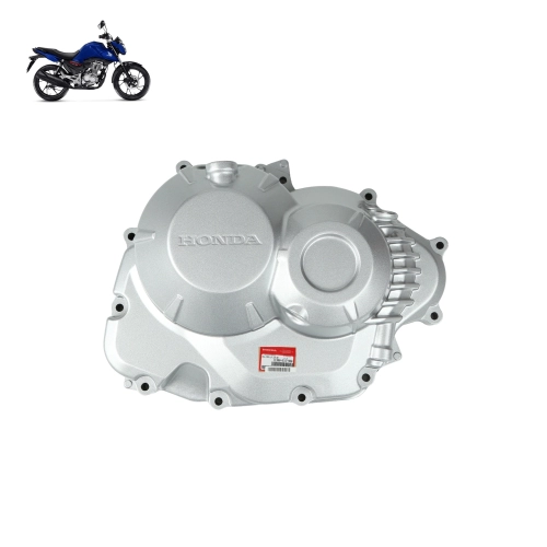 Tampa Motor Direita Nxr Cg 160 2025 a 2026 Prata Original Honda Tampa Motor Direita Nxr Cg 160 2025 a 2026 Prata Original Honda