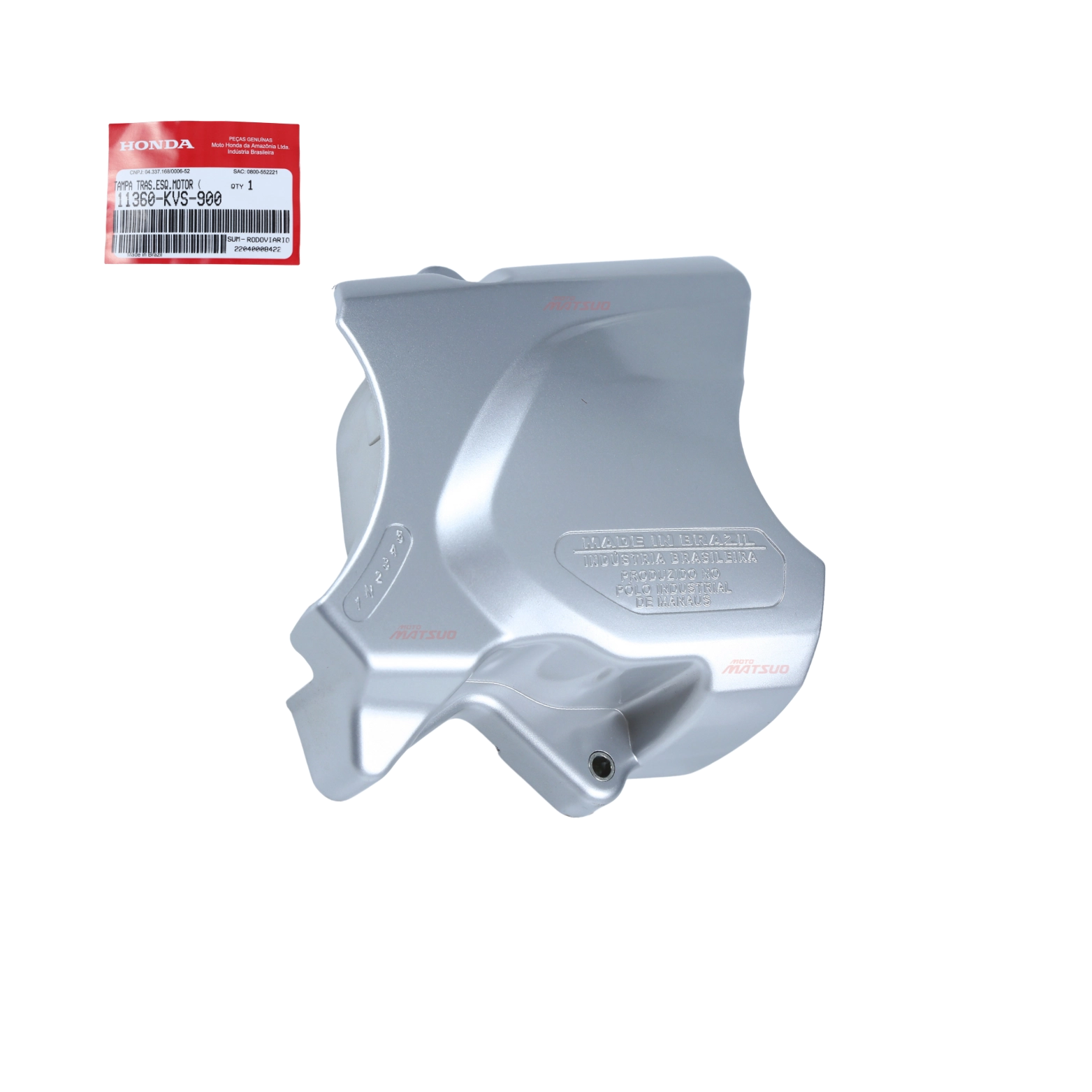 Tampa Pinhao Cg Titan Fan 150 Partida Eletrica Original Honda