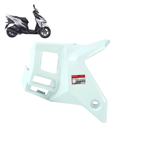 Tampa Traseira Esquerdo Guidao Elite 125 2019 A 2022 Branca