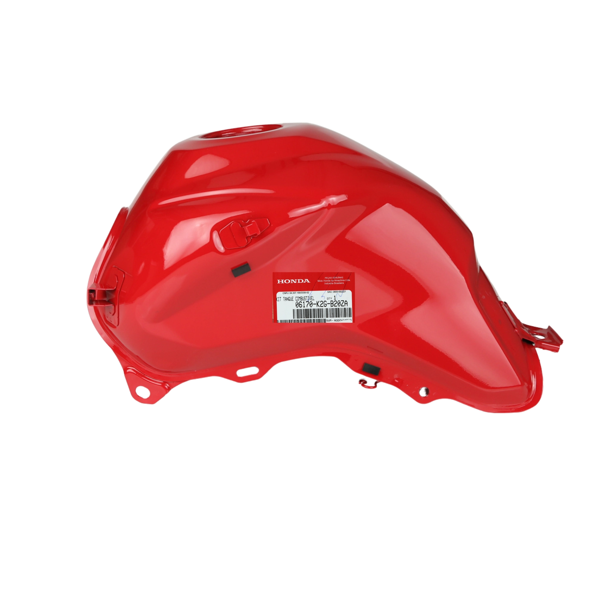 Tanque Combustivel Cg Fan 160 2023 A 2024 Vermelho Original Honda Tanque Combustivel Cg Fan 160 2023 A 2024 Vermelho Original Honda