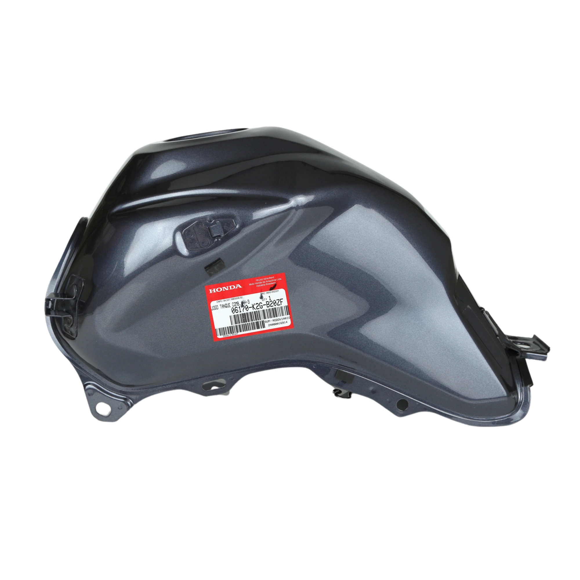 Tanque Combustivel Cg Fan 160 2024 Cinza Original Honda Tanque Combustivel Cg Fan 160 2024 Cinza Original Honda