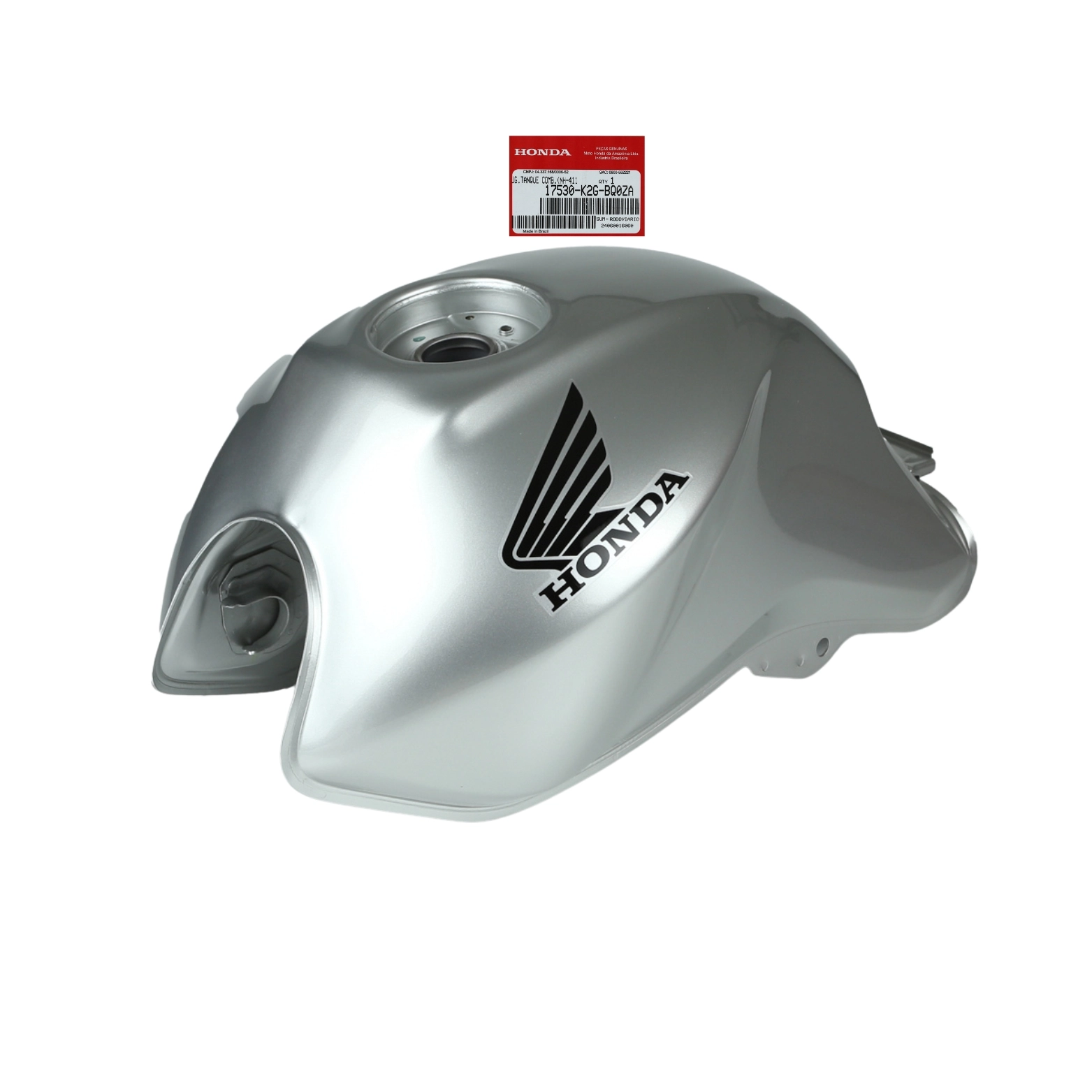 Tanque Combustivel Cg Start 160 2024 Prata Original Honda Tanque Combustivel Cg Start 160 2024 Prata Original Honda
